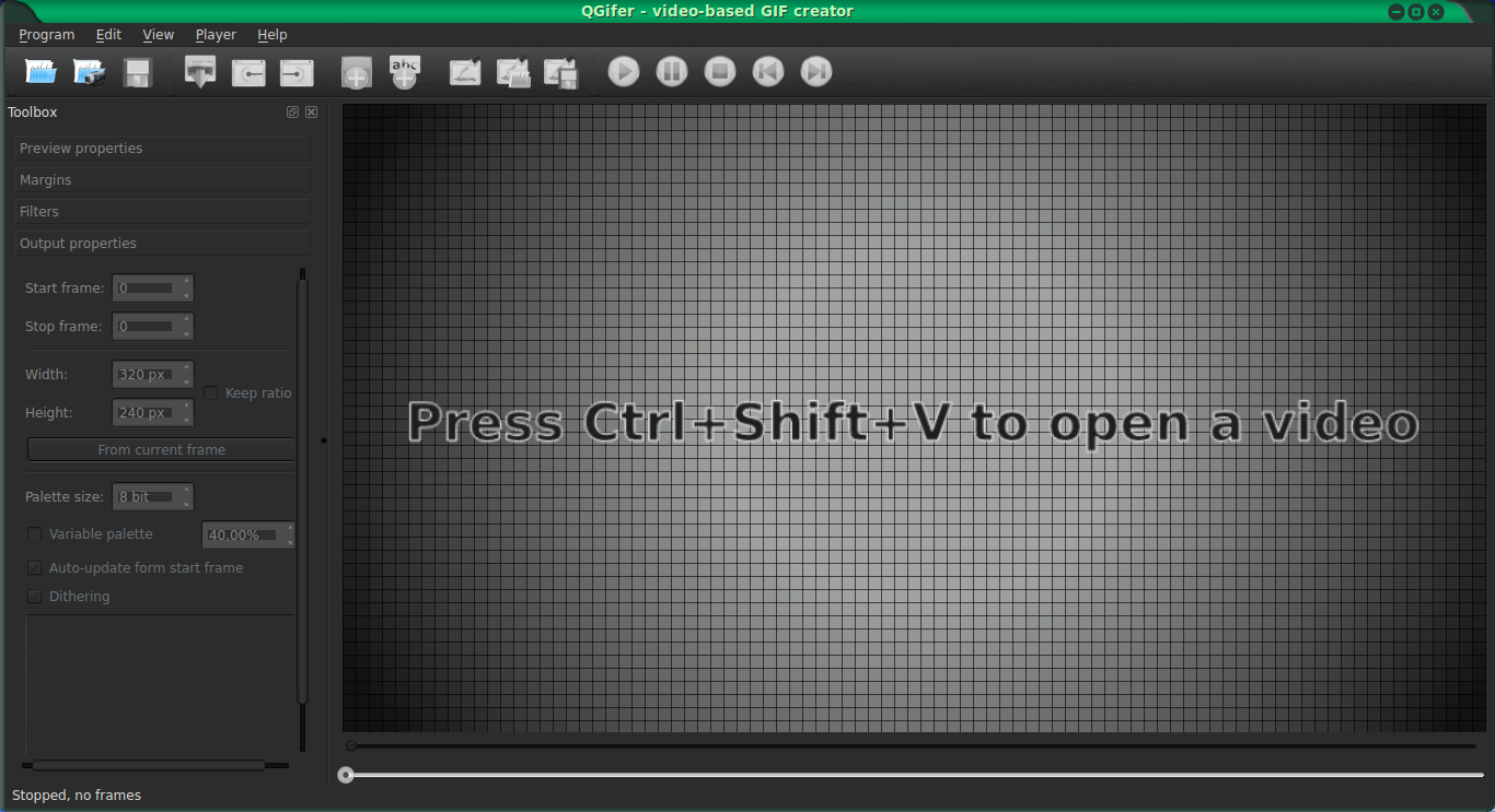 QGifer v0.2.1 - A video-based GIF creator tutorial 